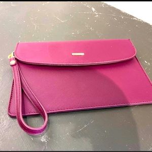 Burgundy Wristlet